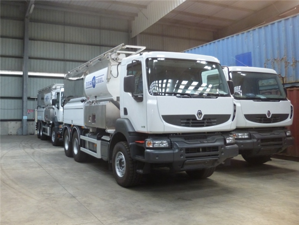 2 Units - Manufacturing Mobile Units Explosive Type Sms, Renault Kerax 400.34 Hd Ex Iii Emulsion Trucks)